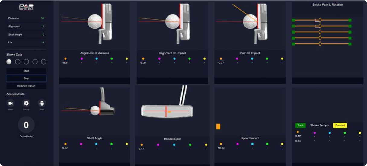 Golf Simulator project visual